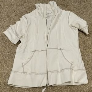 Eddie Bauer XL short sleeve zip up